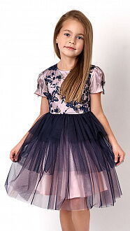 Нарядное платье для девочки Mevis сиреневое 3068-02 - цена