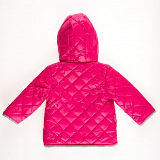 Куртка для девочки ОДЯГАЙКО розовая 22100О - фото