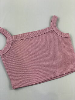Кроп-топ для девочки Mevis розовый 4607-03 - размеры
