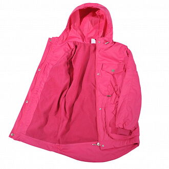 Ветровка для девочки Одягайко розовая 24002 - размеры