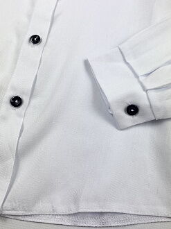 Рубашка для девочки Mevis GRL PWR белая 4272-01 - размеры