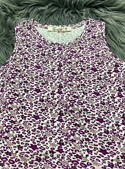 Сарафан для девочки Barmy Цветочки сиреневый 0424 - размеры