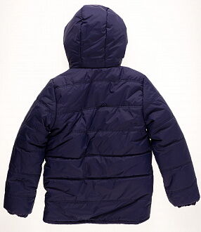 Куртка зимняя для мальчика Одягайко темно-синяя 20046О - фото
