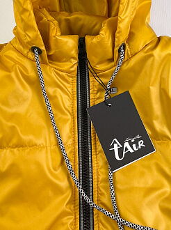 Куртка со светоотражающими вставками Tair kids желтая арт.105 - картинка
