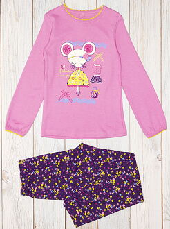 Пижама для девочки Фабрика розовая 00352П - цена