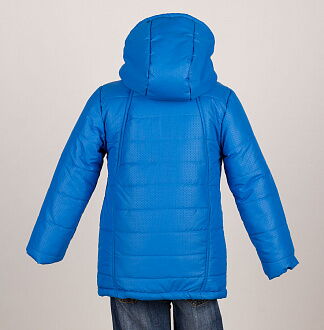 Куртка зимняя для мальчика Одягайко синяя 2815 - размеры