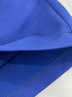 Трикотажные шорты для девочки Mevis синий электрик 5107-01 - размеры