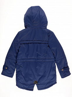 Куртка для мальчика ОДЯГАЙКО темно-синяя 22149 - фото