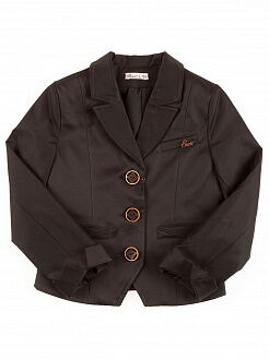 Пиджак школьный для девочки SUZIE Габби мемори-коттон чёрный ЖК-14605  - размеры