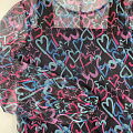 Нарядное платье для девочки-подростка Mevis темно-синее 4074-01 - картинка