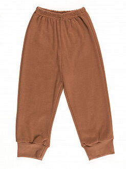 Пижама  для мальчика Valeri tex Кот коричневая 1782-55-090 - купить