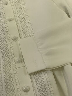 Нарядное платье для девочки Mevis Орнамент молочное 5041-01 - Киев