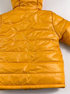 Куртка зимняя для мальчика Одягайко горчичная 20250 - Киев