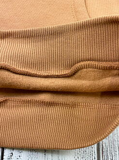Утепленная кофта-худи для мальчика Breeze коричневая 16416 - фото
