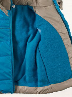 Куртка зимняя для мальчика Одягайко голубая 2748О - фотография