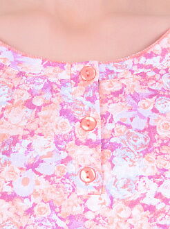 Сорочка женская MISS FIRST CALENDULA розовая - фотография