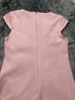 Нарядное платье для девочки Mevis розовое 2937-02 - размеры