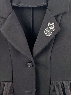 Жакет для девочки Mevis черный 3782-02 - фото