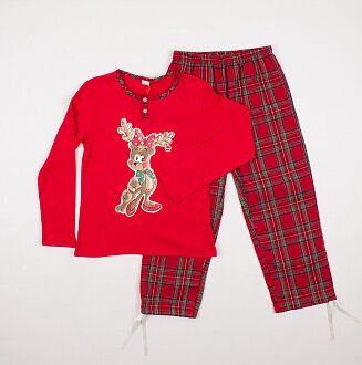 Пижама для девочки Yamamay красная PPLA074006 - цена