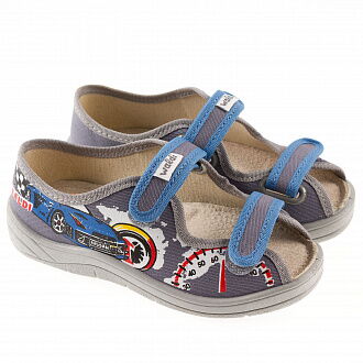 Сандалики для мальчика Waldi Дима серые 37А-766 - фото