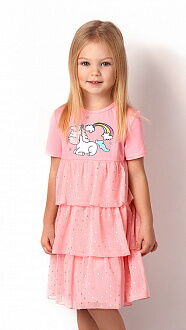 Нарядное платье для девочки Mevis Единорог розовое 3151-01 - цена