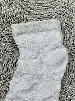 Носочки белые ажурные для девочки KidStep 895 - фото