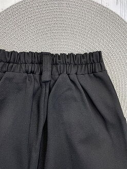 Брюки-палаццо для девочки трикотаж Valza черные 5106 - Украина