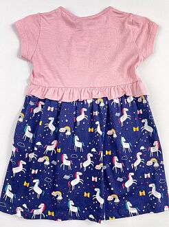 Платье для девочки PATY KIDS Единороги розовое 51364 - фотография