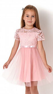 Нарядное платье для девочки Mevis розовое 3137-02 - цена