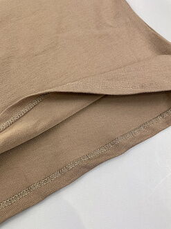 Комплект футболка и шорты для девочки Фламинго бежевый 837-416 - фото