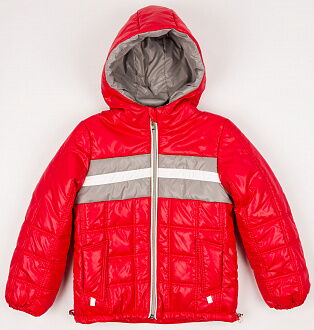 Куртка для мальчика Одягайко красная 2641 - цена