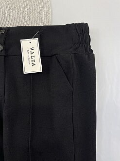 Брюки школьные для девочки Valza черные 3406 - Украина