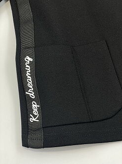 Жакет для девочки Mevis черный 3694-02 - размеры