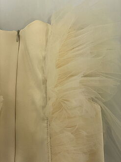 Платье нарядное для девочки Michell молочное 2211 - купить