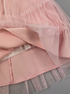 Нарядное платье для девочки Mevis розовое 3863-01 - размеры