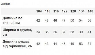 Вышиванка для девочки Фламинго белая с желто-голубым 337-417 - фотография