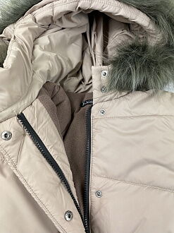 Куртка зимняя для девочки Kidzo капуччино 007-03 - картинка