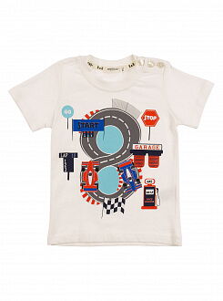 Комплект футболка и шорты Breeze Трек оранжевый 12406 - фото