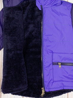 Куртка для мальчика ОДЯГАЙКО синяя 22141О - фото