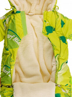 Конверт зимний для новорожденного Одягайко салатовый 32032 - фото