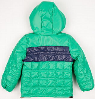 Куртка для мальчика Одягайко зеленая 2641 - размеры