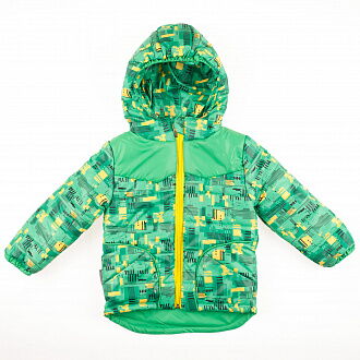 Куртка для мальчика ОДЯГАЙКО зеленая 22096 - цена