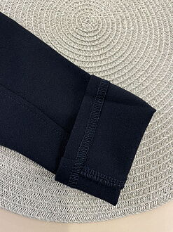 Школьные брючки-лосины для девочки Mevis синие 4998-02 - размеры