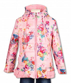 Куртка для девочки Одягайко розовая 2625 - фото