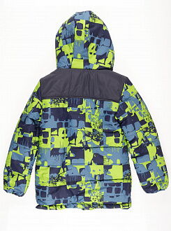 Куртка для мальчика ОДЯГАЙКО зеленая 22147 - размеры
