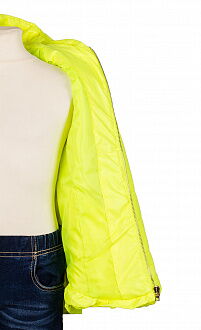 Куртка для девочки Одягайко салатовая 2633 - фотография