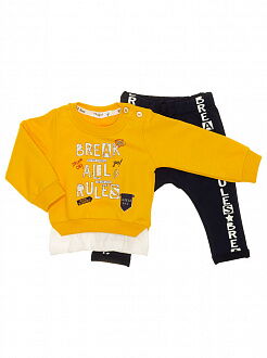 Спортивный костюм Breeze boys желтый 12949 - цена