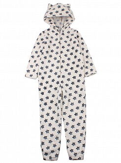 Пижама-кигуруми для девочки Фламинго Звездочки молочная 901-910 - цена