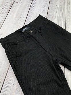Утепленные брюки для мальчика Grace черные 85918 - фото