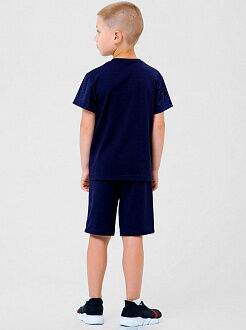 Спортивные шорты для мальчика SMIL темно-синие 112326/112327 - фото